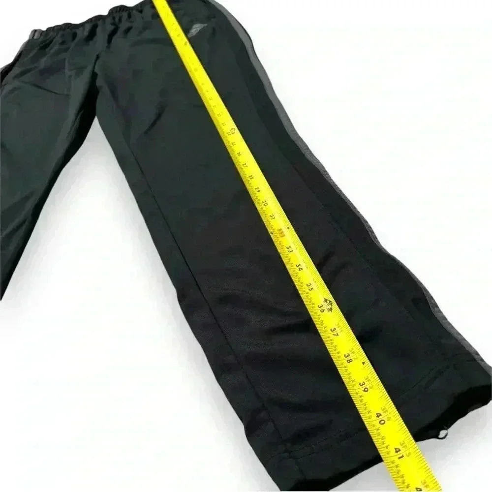 Adidas Mens Midweight Essential Tricot Zip Track Pants in Carbon/black 3 Stripe - Picture 13 of 16